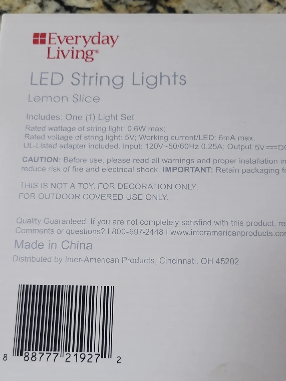 String Lights LED Lemon Lime Bundle